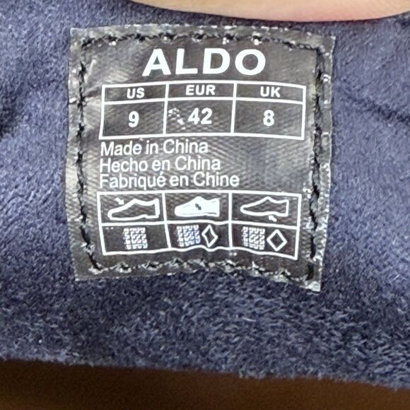 NEW Aldo Vittorio Loafers Men’s US 9 EU 42 Woven Blue Lounge Casual Slip On main image 8